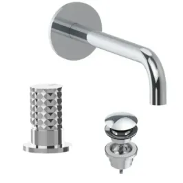 Miscelatore bocca corta Lavabo Bellosta Diamond kit-D-4205-R-A-464008