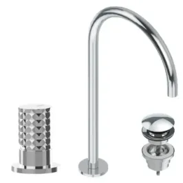 Miscelatore bocca girevole Lavabo Diamond kit-D-4205-R-A-4605-1-C