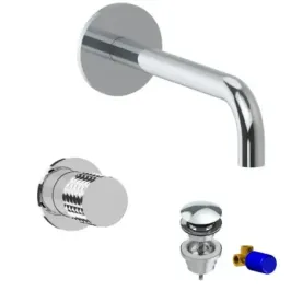 Miscelatore bocca corta a incasso Diamond kit-D-4205-R-B-E-464008