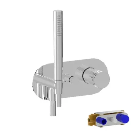 Miscelatore da incasso Doccia Bellosta Diamond kit-D-4200-1-P-E