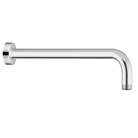 Damast Braccio soffione Doccia serie Pegaso 35 in ottone tondo Ø 22 mm lunghezza 350 mm a muro colore cromato cod. 12610