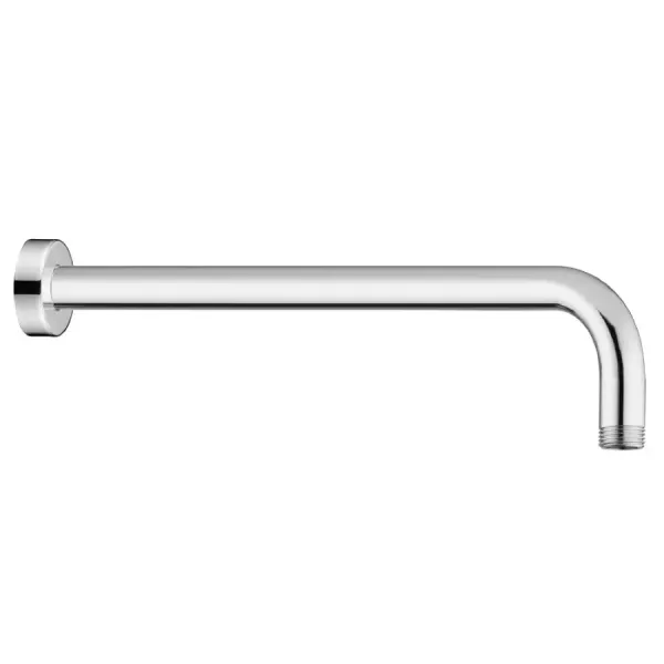 Damast Braccio soffione Doccia serie Pegaso 40 in ottone tondo Ø 22 mm lunghezza 400 mm a muro colore cromato cod. 12632