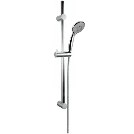 Damast Saliscendi Doccia serie Renovo 2.0 asta inox con doccetta ABS e flessibile colore cromato cod. 15445
