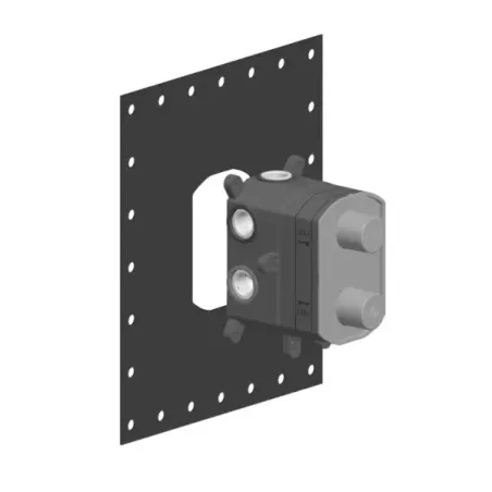 Miscelatore termostatico da incasso Doccia Gessi Via Tortona PF38778 299