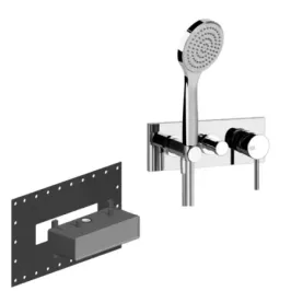 Miscelatore da incasso Doccia Gessi Via Tortona PF44828 031