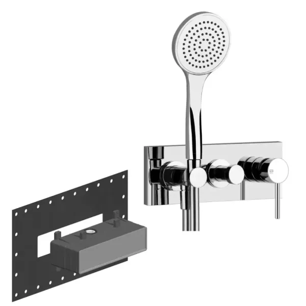 Miscelatore da incasso Doccia Gessi Via Tortona PF44829 031