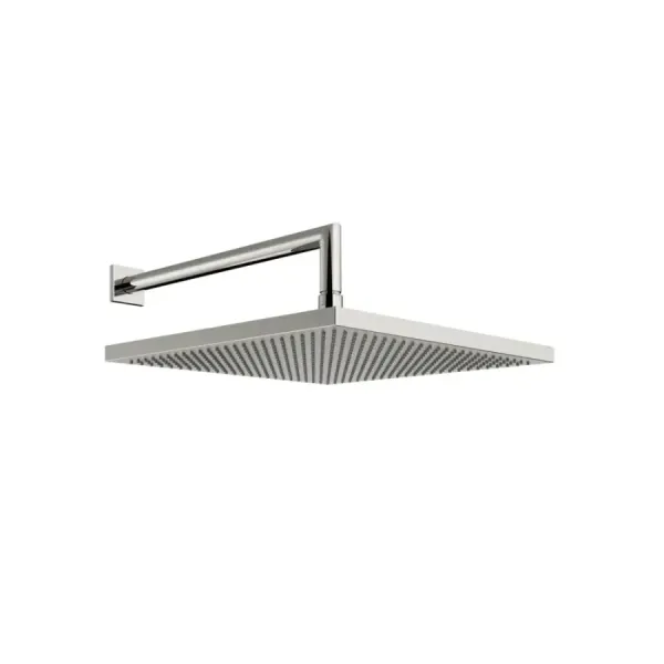 Soffione quadrato con braccio a muro Doccia Gessi Emporio Shower PF47900 238