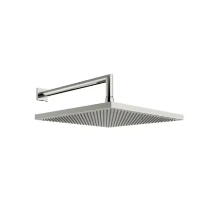 Soffione quadrato con braccio a muro Doccia Gessi Emporio Shower PF47900 238