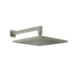 Soffione quadrato con braccio a muro Doccia Gessi Emporio Shower PF47902 239
