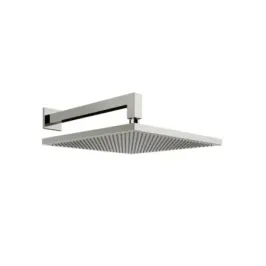 Soffione quadrato con braccio a muro Doccia Gessi Emporio Shower PF47902 238