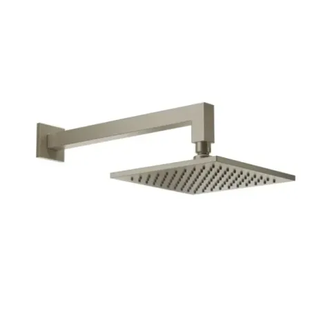 Soffione quadrato con braccio a muro Doccia Gessi Emporio Shower PF47376 149