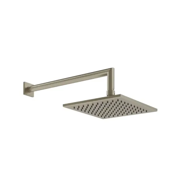 Soffione quadrato con braccio a muro Doccia Gessi Emporio Shower PF47286 149