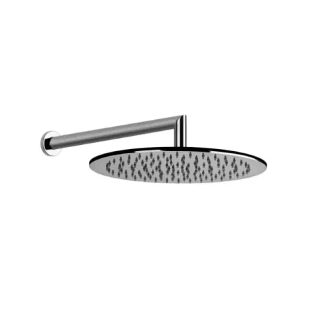 Soffione rotondo con braccio a muro Doccia Gessi Emporio Shower PF47372 031