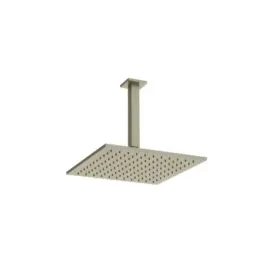 Soffione quadrato con braccio a soffitto Doccia Gessi Emporio Shower PF47366 149