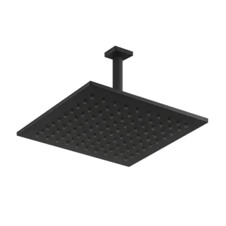 Soffione quadrato con braccio a soffitto Doccia Gessi Emporio Shower PF47362 299