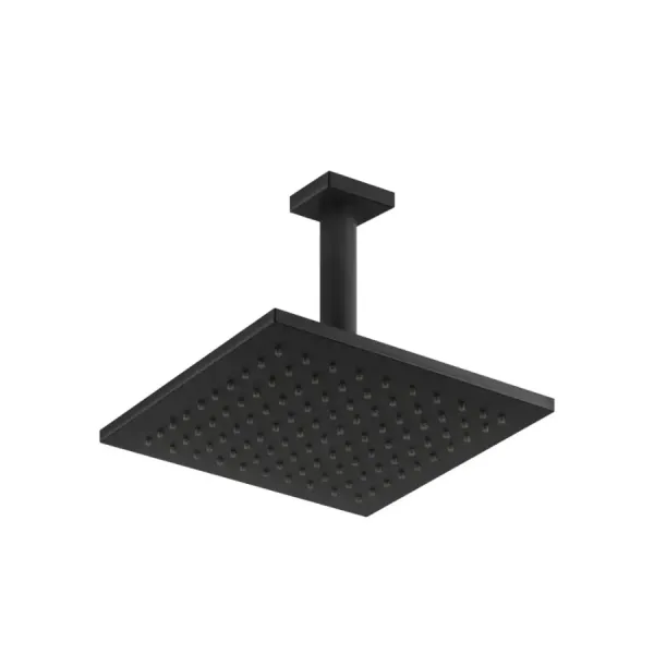 Soffione quadrato con braccio a soffitto Doccia Gessi Emporio Shower PF47290 299