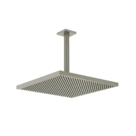Soffione quadrato con braccio a soffitto Doccia Gessi Emporio Shower PF47904 239