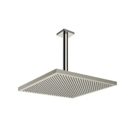 Soffione quadrato con braccio a soffitto Doccia Gessi Emporio Shower PF47904 238