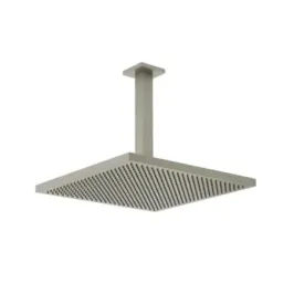 Soffione quadrato con braccio a soffitto Doccia Gessi Emporio Shower PF47906 239