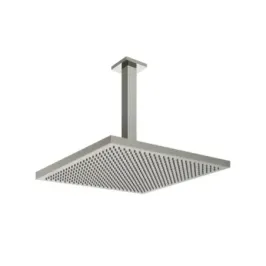 Soffione quadrato con braccio a soffitto Doccia Gessi Emporio Shower PF47906 238