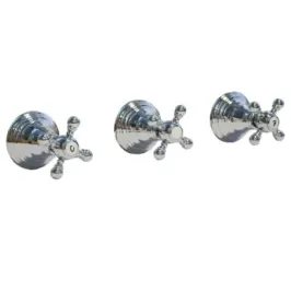 Rubinetto 3 leve Doccia Porta&Bini 62531CR Old Fashion