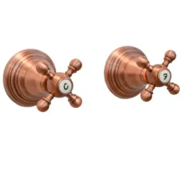 Rubinetto 2 leve Doccia Porta&Bini 62530RA Old Fashion