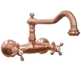 Rubinetto 2 leve Lavello Porta&Bini 62551RA Old Fashion