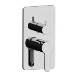 Miscelatore da incasso Doccia Flli Frattini 60541A00+9801100 Mocca