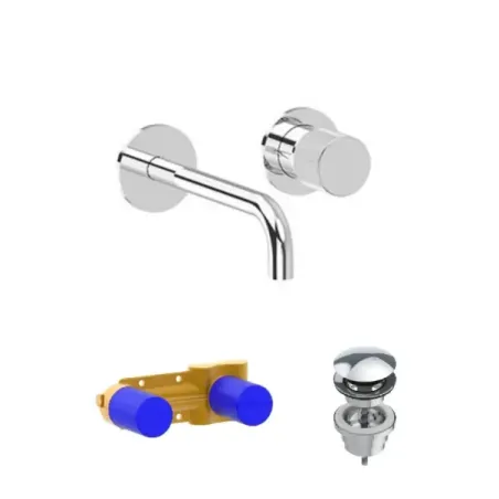 Miscelatore da incasso Lavabo Bellosta Plisset kit-4205-3-B-E