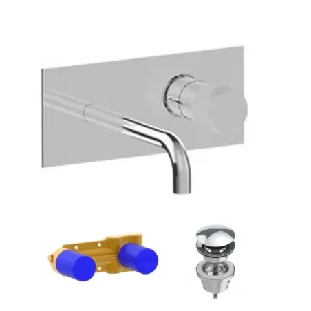 Miscelatore da incasso Lavabo Bellosta Plisset kit-4205-3-2-E