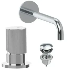 Miscelatore bocca corta Lavabo Bellosta Plisset kit-4205-R-A-464008