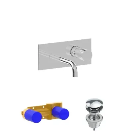 Miscelatore da incasso Lavabo Bellosta Diamond kit-D-4205-3-2-E